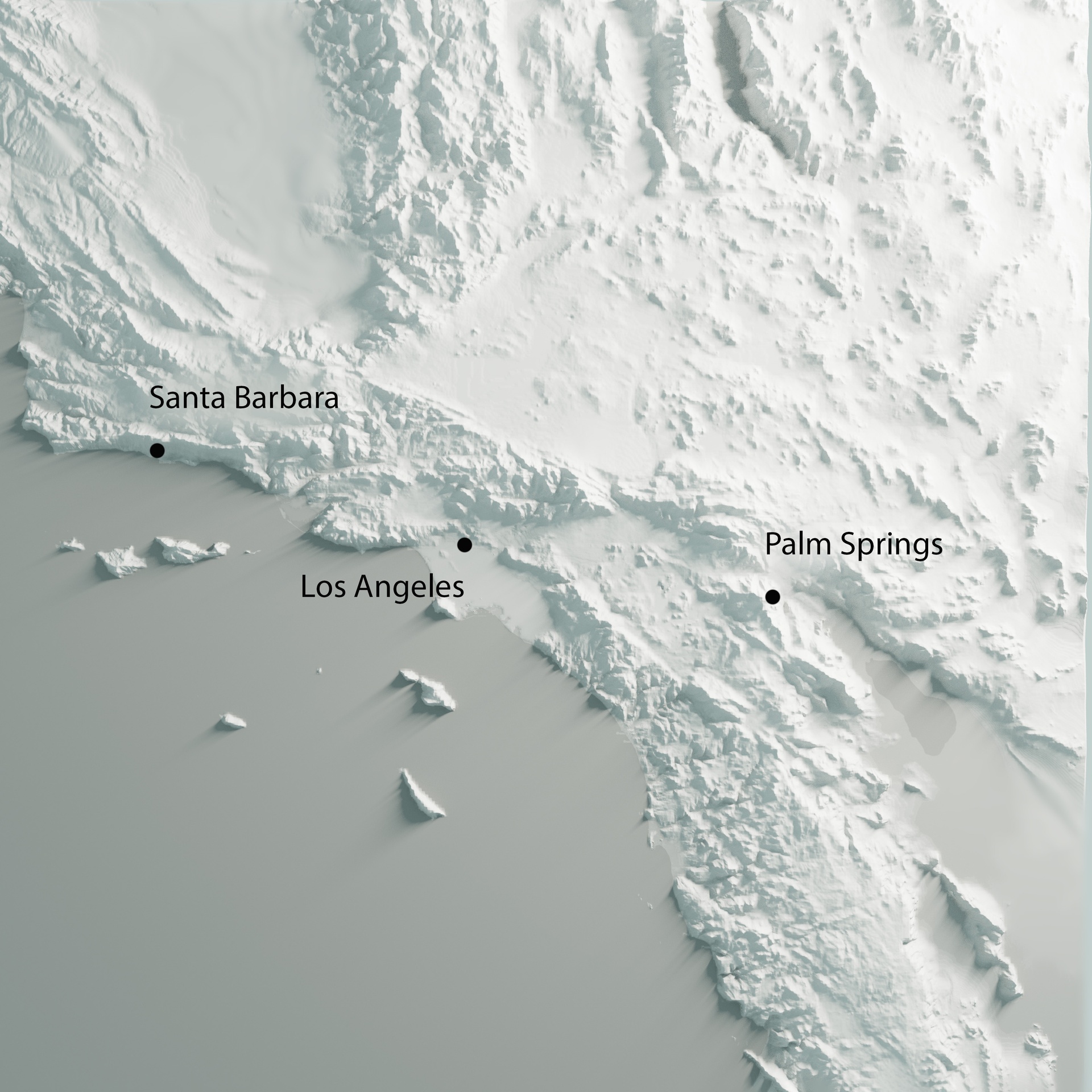 General inquiries map